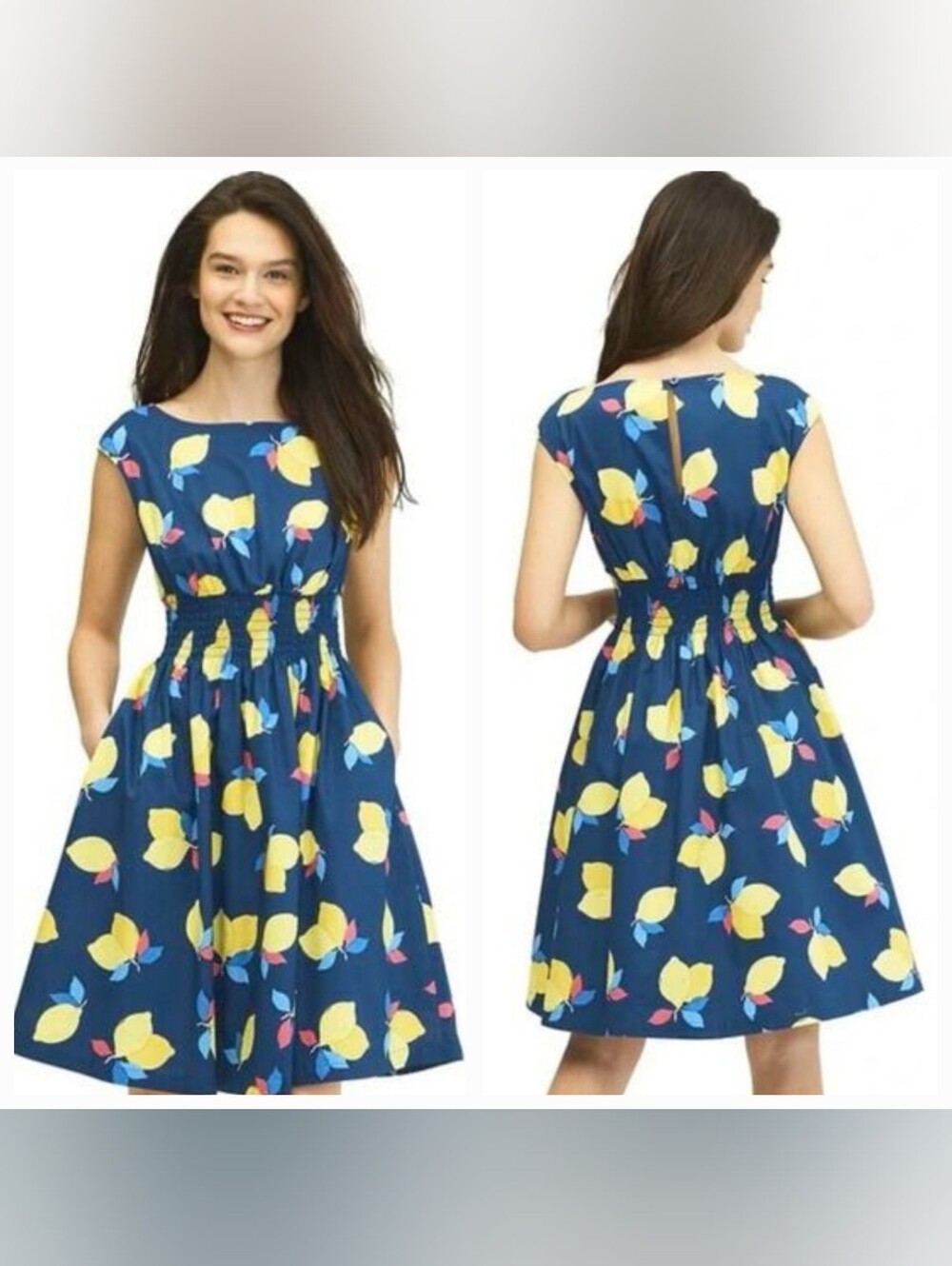 🌟7/25$ Kate Spade New York Lemon Zest Blaire Dress Flaw